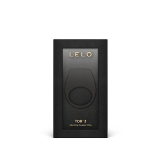 Эрекционное кольцо с вибрацией LELO Tor 3 Black, numer zdjęcia 6