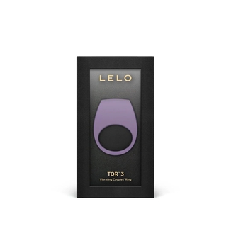 Эрекционное кольцо с вибрацией LELO Tor 3 Violet Dusk, фото №6