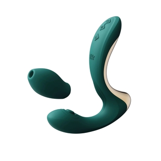 Вибратор Zalo – Talis G-Spot PulseWave Vibrator Turquoise Green, photo number 2