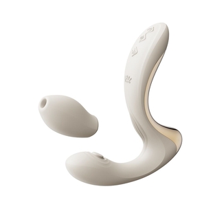 Вибратор Zalo – Talis G-Spot PulseWave Vibrator Ivory White, фото №2