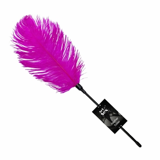 Щекоталка со страусиным пером  Art of Sex - Feather Tickler, цвет Темно-розовый, фото №2