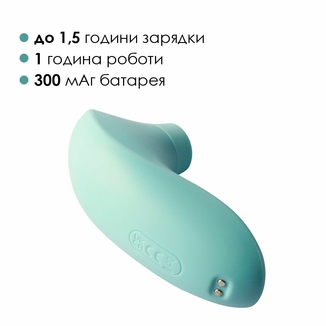 Вакуумный стимулятор Svakom Pulse Lite Neo Seafoam Blue, управляется со смартфона, photo number 7