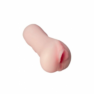 Мастурбатор-вагина Wooomy Jeeez Masturbator Vagina, мягкие открытые губы, 11,6х5,4 см, фото №2