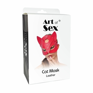 Маска Кошечки Art of Sex - Cat Mask, Черный, фото №6