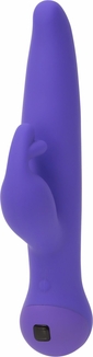 Вибратор-кролик Touch by SWAN - Trio Purple, сенсорное управление, ротация, диаметр 3,8 см, numer zdjęcia 5