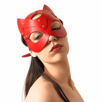 Маска Кошечки Art of Sex - Cat Mask, Красный, photo number 5