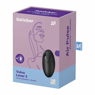 Вакуумный стимулятор Satisfyer Vulva Lover 3 Black, фото №5