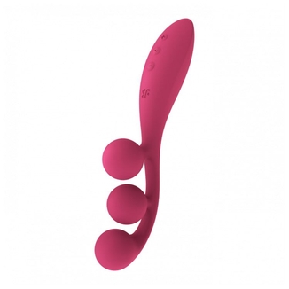 Универсальный вибратор Satisfyer Tri Ball 1, 3 мотора, гнется, photo number 2