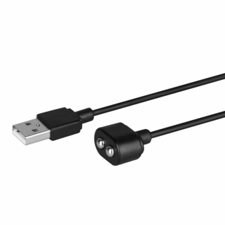 Зарядка (запасной кабель) для игрушек Satisfyer USB charging cable Black, фото №5