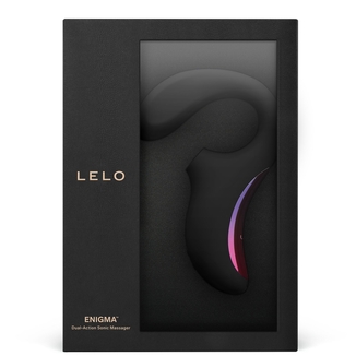 Клиторально-вагинальный звуковой стимулятор LELO Enigma Black, numer zdjęcia 9