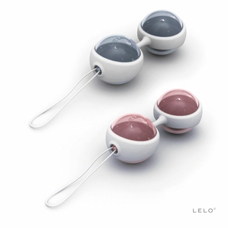 Набор вагинальных шариков LELO Beads, диаметр 3,5 см, изменяемая нагрузка, 2х28 и 2х37 г, фото №4