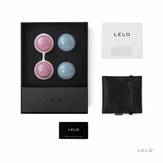 Набор вагинальных шариков LELO Beads, диаметр 3,5 см, изменяемая нагрузка, 2х28 и 2х37 г, фото №5