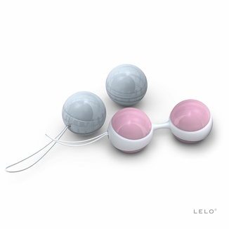 Набор вагинальных шариков LELO Beads Mini, диаметр 2,9 см, изменяемая нагрузка, 2х28 и 2х37 г, фото №2