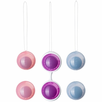 Набор вагинальных шариков LELO Beads Plus, диаметр 3,5 см, изменяемая нагрузка, 2х28, 2х37 и 2х60 г, фото №3