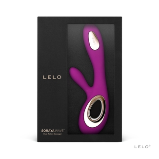 Вибратор-кролик LELO Soraya Wave Deep Rose, манящие движения ствола, numer zdjęcia 9