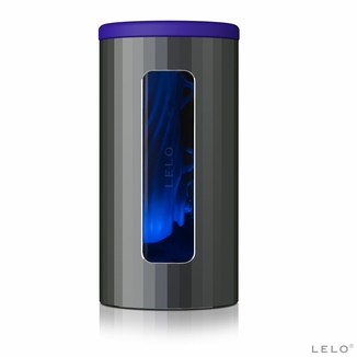 Смарт мастурбатор LELO F1S V2 Blue, вибрации, технология SENSONIC, игра в приложении, фото №2