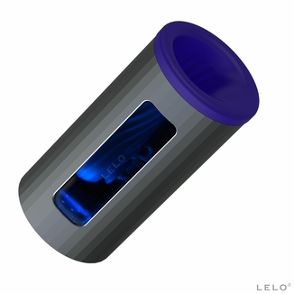 Смарт мастурбатор LELO F1S V2 Blue, вибрации, технология SENSONIC, игра в приложении, фото №3