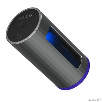 Смарт мастурбатор LELO F1S V2 Blue, вибрации, технология SENSONIC, игра в приложении, фото №4