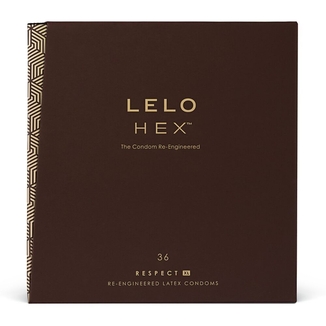 Презервативы LELO HEX Condoms Respect XL 36 Pack (мятая упаковка!!!), numer zdjęcia 2