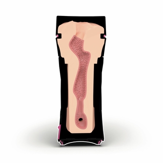Мастурбатор-вагина Mystim O(h) PUSH ME Vagina, можно сжимать и регулировать вакуум, photo number 6