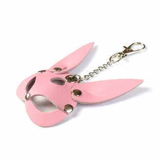 Брелок на карабине для ключей Art of Sex Bunny, Розовый, фото №3