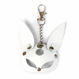 Брелок на карабине для ключей Art of Sex Bunny, Белый, numer zdjęcia 2