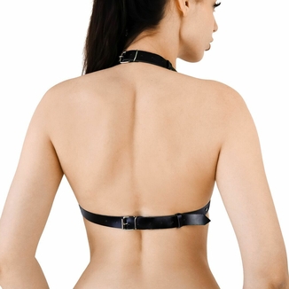 Женская портупея  Art of Sex - Aiden Leather harness, Черный L-2XL, numer zdjęcia 4