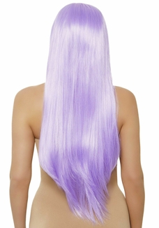 Парик Leg Avenue 33″ Long straight center part wig lavender, numer zdjęcia 3