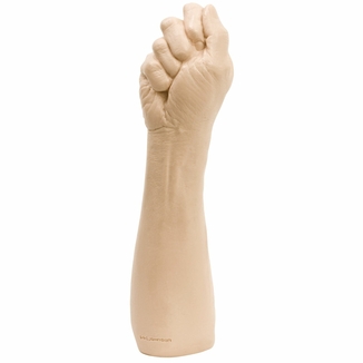 Кулак для фистинга Doc Johnson The Fist, Flesh, реалистичная мужская рука, длинное предплечье, фото №2
