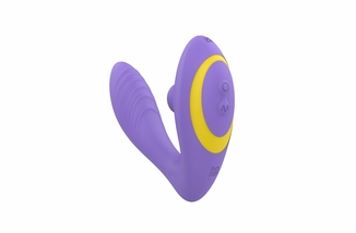 Вакуумный вибратор Romp Reverb Lilac, вагинально-клиторальный, numer zdjęcia 2