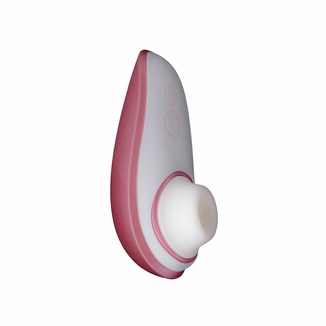 Вакуумный клиторальный стимулятор Womanizer Liberty Pink, магнитная крышка, 2 насадки, фото №2
