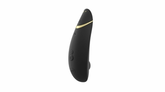 Вакуумный клиторальный стимулятор Womanizer Premium 2 - Black, функции Autopilot и Smart Silence, фото №4