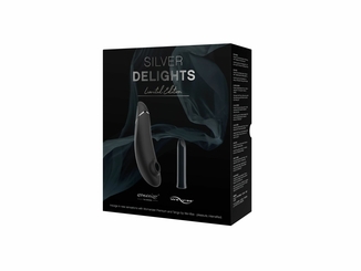 Премиальный подарочный набор Silver Delights Collection: Womanizer Premium и We-Vibe Tango, фото №8