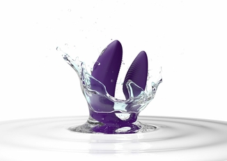 Смарт-вибратор для пар We-Vibe Sync 2 Purple, 10 виброрежимов, пульт ДУ, numer zdjęcia 12
