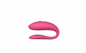 Смарт-вибратор для пар We-Vibe Sync Lite Pink, 10 виброрежимов, можно совмещать с проникающим сексом, numer zdjęcia 3