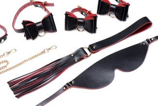 Набор БДСМ с дорожной сумкой Master Series: Bow — Luxury BDSM Set With Travel Bag, 11 предметов, фото №7