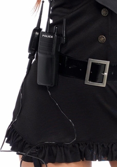 Эротический костюм полицейской Leg Avenue Dirty Cop M/L, 6 предметов, numer zdjęcia 6