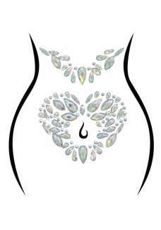 Leg Avenue Novalie body jewels sticker, numer zdjęcia 2