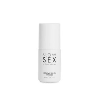 Масло для возбуждения Bijoux Indiscrets SLOW SEX Arousal Sex Oil CBD (30 мл), фото №4