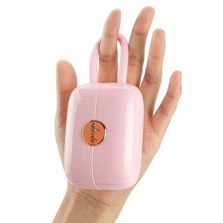 Вакуумный клиторальный стимулятор Otouch Louis Vibrate Pink с виброяйцом, в кейсе, фото №5