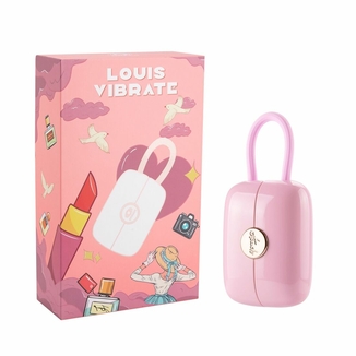 Вакуумный клиторальный стимулятор Otouch Louis Vibrate Pink с виброяйцом, в кейсе, фото №10