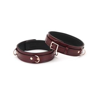 Наручники Liebe Seele Wine Red Thigh Cuffs S Size, фото №2