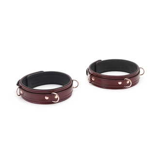 Наручники Liebe Seele Wine Red Thigh Cuffs S Size, фото №3