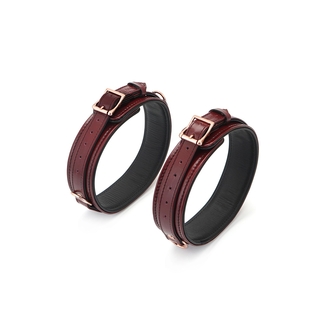 Наручники Liebe Seele Wine Red Thigh Cuffs S Size, фото №4