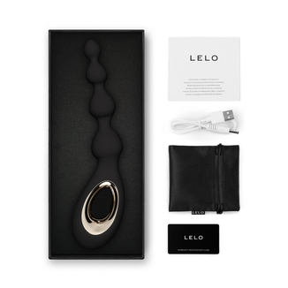 Анальный вибратор LELO Soraya Beads Black, photo number 6