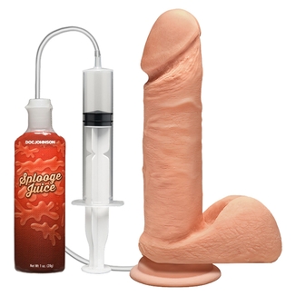 Кончающий фаллоимитатор Doc Johnson The D ULTRASKYN Perfect D Squirting - 7 Inch, numer zdjęcia 2