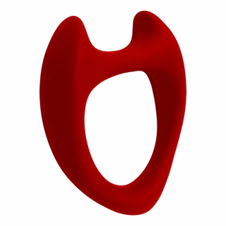 Эрекционное кольцо Wooomy Toro L Red, фото №3