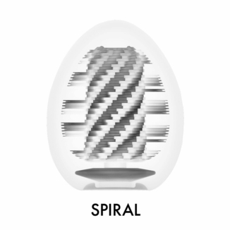 Мастурбатор-яйцо Tenga Egg Spiral, фото №4