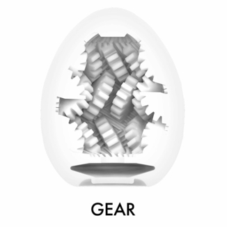 Мастурбатор-яйцо Tenga Egg Gear, numer zdjęcia 4