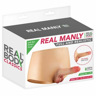 Страпон Real Body — Real Manly full and realistic L/XL, фото №6